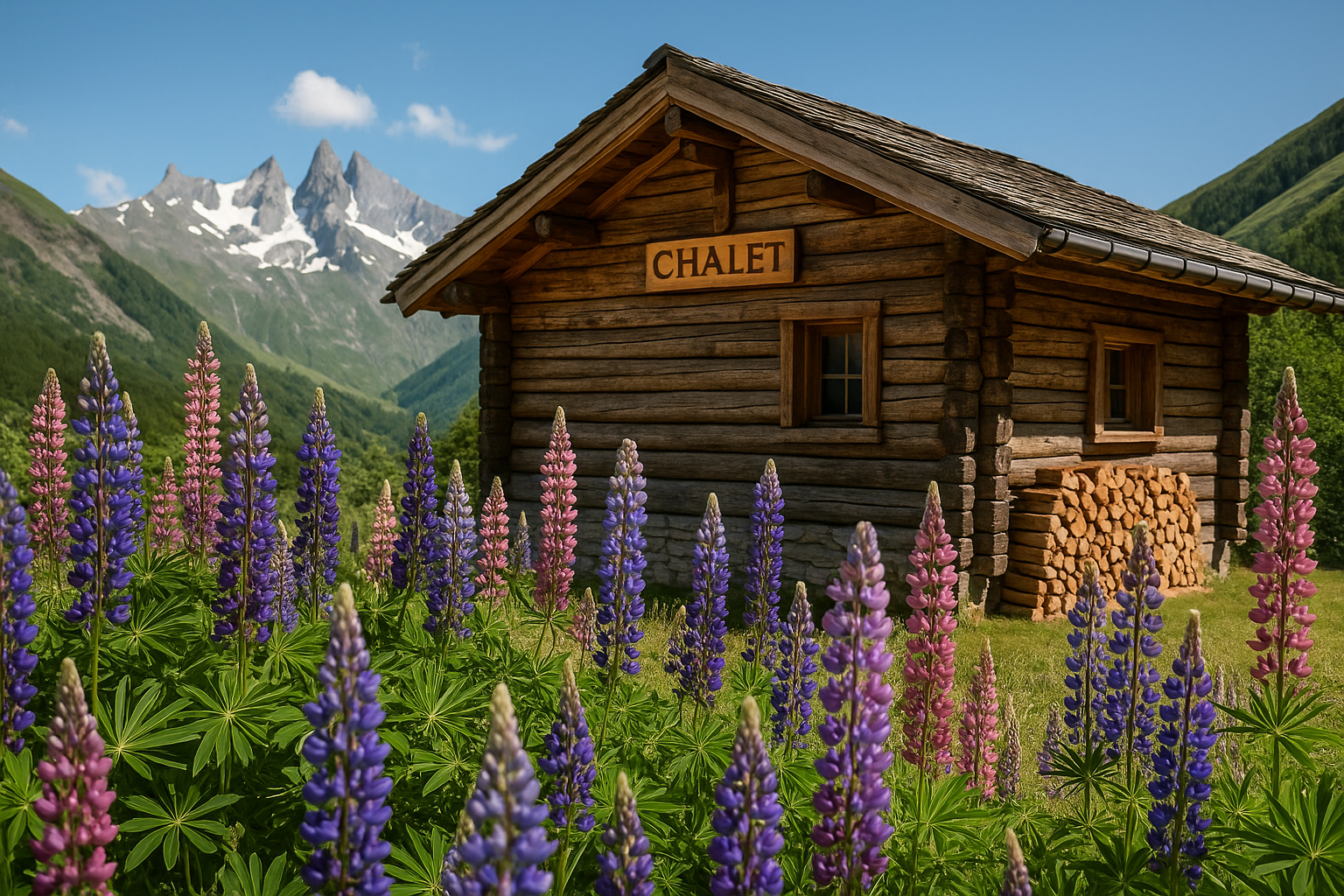 rando valloire chalet
