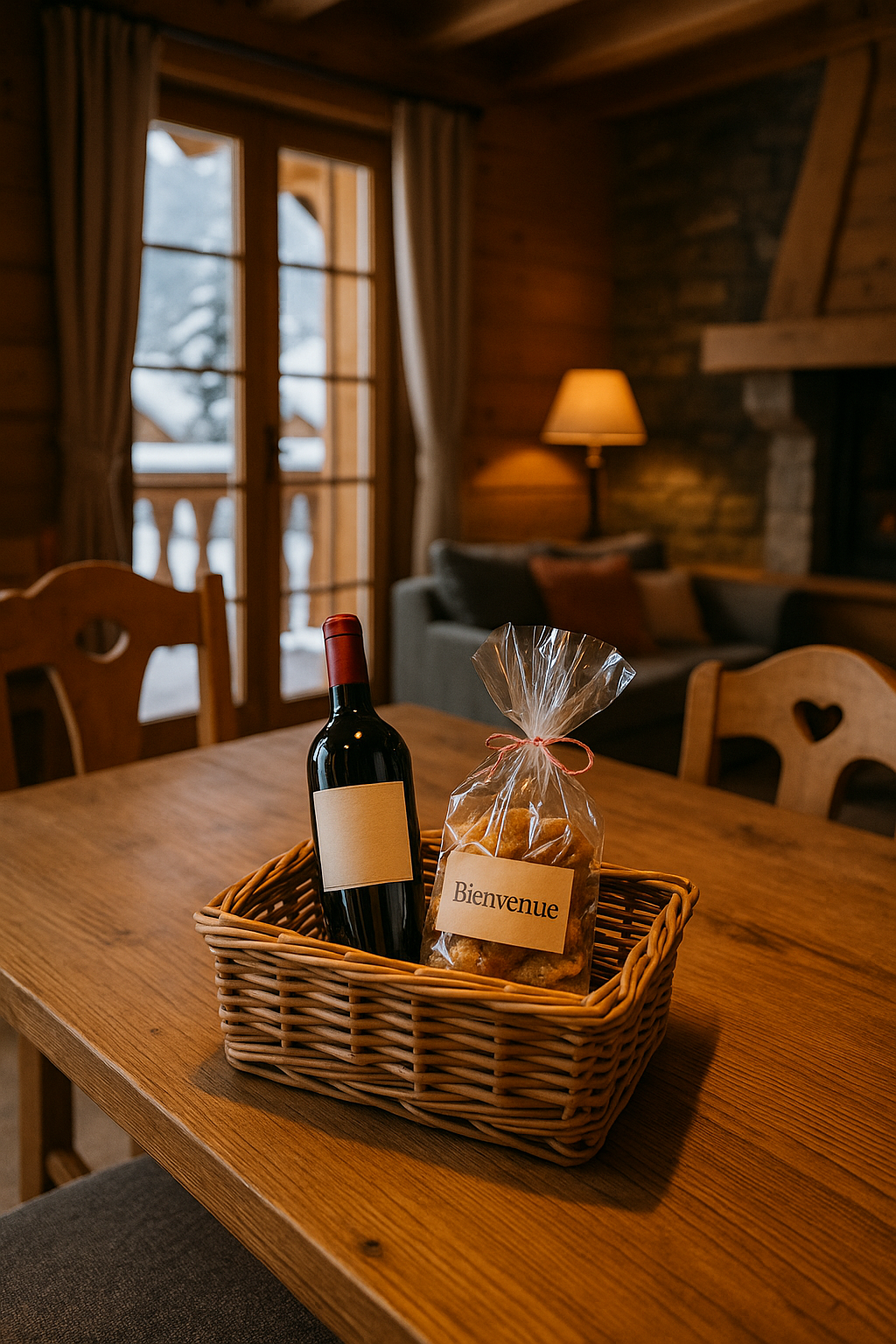 cadeau accueil chalet immo